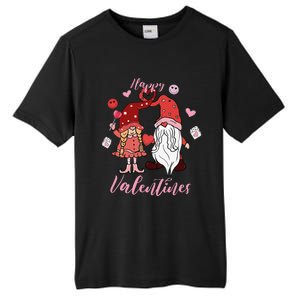 Happy Valentines Day Gnomes Dice Hearts Love Tall Fusion ChromaSoft Performance T-Shirt