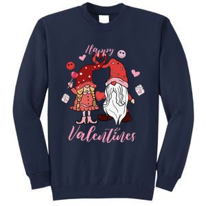 Happy Valentines Day Gnomes Dice Hearts Love Tall Sweatshirt