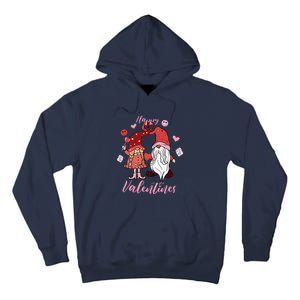 Happy Valentines Day Gnomes Dice Hearts Love Tall Hoodie