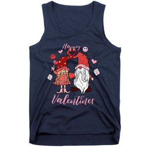 Happy Valentines Day Gnomes Dice Hearts Love Tank Top