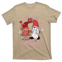 Happy Valentines Day Gnomes Dice Hearts Love T-Shirt