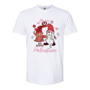 Happy Valentines Day Gnomes Dice Hearts Love Softstyle CVC T-Shirt