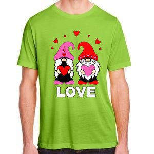 Happy Valentines Day Gnomes Elves Elf Love Anniversary Adult ChromaSoft Performance T-Shirt