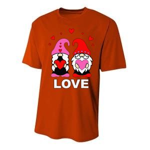 Happy Valentines Day Gnomes Elves Elf Love Anniversary Performance Sprint T-Shirt