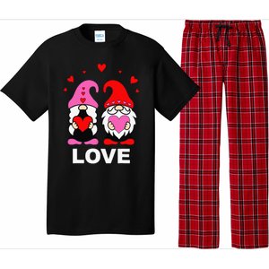 Happy Valentines Day Gnomes Elves Elf Love Anniversary Pajama Set