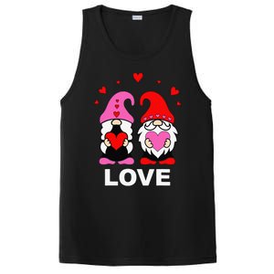 Happy Valentines Day Gnomes Elves Elf Love Anniversary PosiCharge Competitor Tank