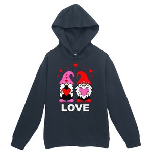 Happy Valentines Day Gnomes Elves Elf Love Anniversary Urban Pullover Hoodie