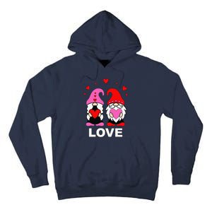 Happy Valentines Day Gnomes Elves Elf Love Anniversary Tall Hoodie