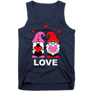 Happy Valentines Day Gnomes Elves Elf Love Anniversary Tank Top