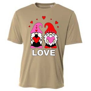 Happy Valentines Day Gnomes Elves Elf Love Anniversary Cooling Performance Crew T-Shirt