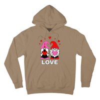 Happy Valentines Day Gnomes Elves Elf Love Anniversary Hoodie