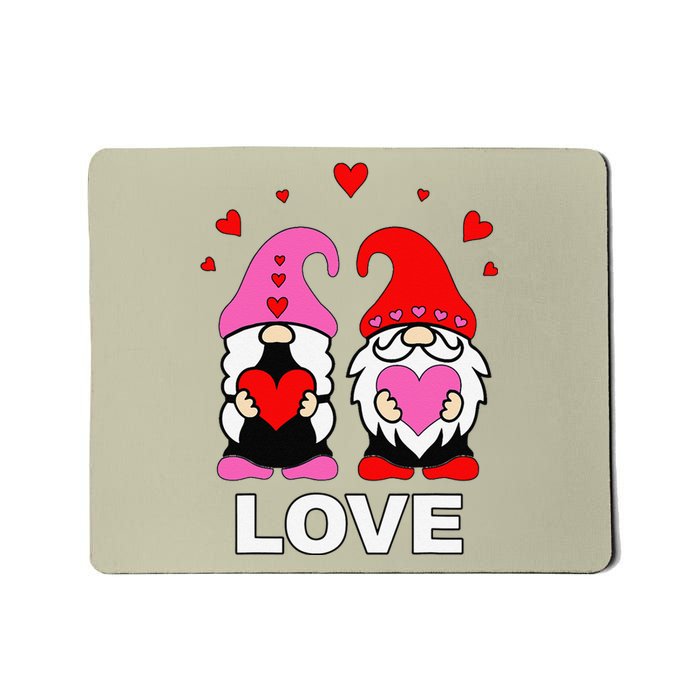 Happy Valentines Day Gnomes Elves Elf Love Anniversary Mousepad