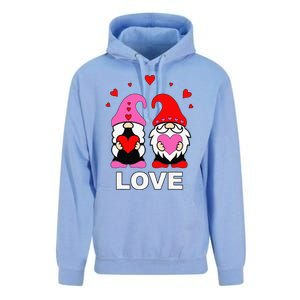 Happy Valentines Day Gnomes Elves Elf Love Anniversary Unisex Surf Hoodie