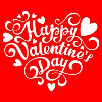 Happy Valentines Day Shaped Heart Zip Tote Bag