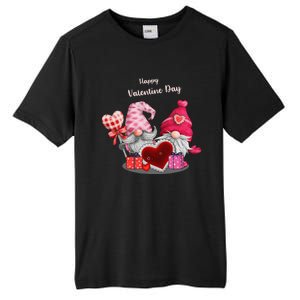 Happy Valentines Day Gnomes Heart Valentine Day For Tall Fusion ChromaSoft Performance T-Shirt