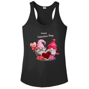 Happy Valentines Day Gnomes Heart Valentine Day For Ladies PosiCharge Competitor Racerback Tank