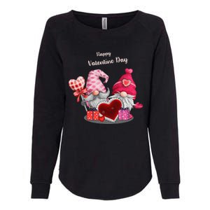 Happy Valentines Day Gnomes Heart Valentine Day For Womens California Wash Sweatshirt