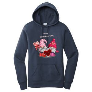 Happy Valentines Day Gnomes Heart Valentine Day For Women's Pullover Hoodie