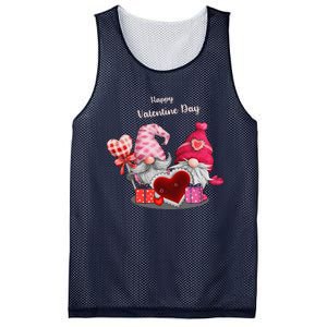 Happy Valentines Day Gnomes Heart Valentine Day For Mesh Reversible Basketball Jersey Tank