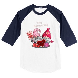 Happy Valentines Day Gnomes Heart Valentine Day For Baseball Sleeve Shirt