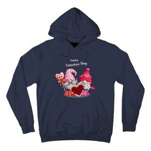 Happy Valentines Day Gnomes Heart Valentine Day For Tall Hoodie