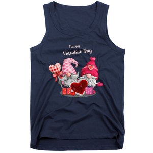 Happy Valentines Day Gnomes Heart Valentine Day For Tank Top