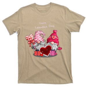 Happy Valentines Day Gnomes Heart Valentine Day For T-Shirt