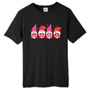 Happy Valentines Day Gnomes Love Matching Couples Tall Fusion ChromaSoft Performance T-Shirt