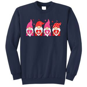 Happy Valentines Day Gnomes Love Matching Couples Sweatshirt