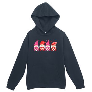 Happy Valentines Day Gnomes Love Matching Couples Urban Pullover Hoodie