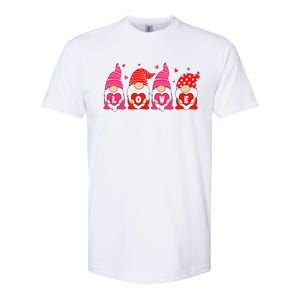 Happy Valentines Day Gnomes Love Matching Couples Softstyle CVC T-Shirt