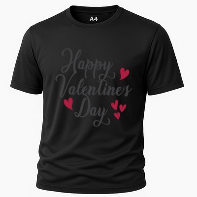 Happy ValentineS Day Hearts Great Gift Performance Shirt