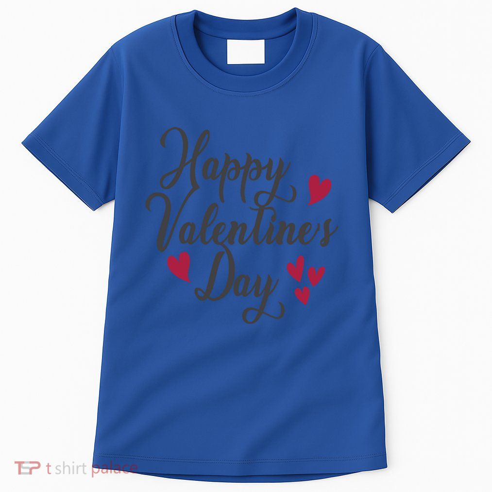 Happy ValentineS Day Hearts Great Gift Tall T-Shirt