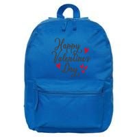 Happy ValentineS Day Hearts Great Gift 16 in Basic Backpack