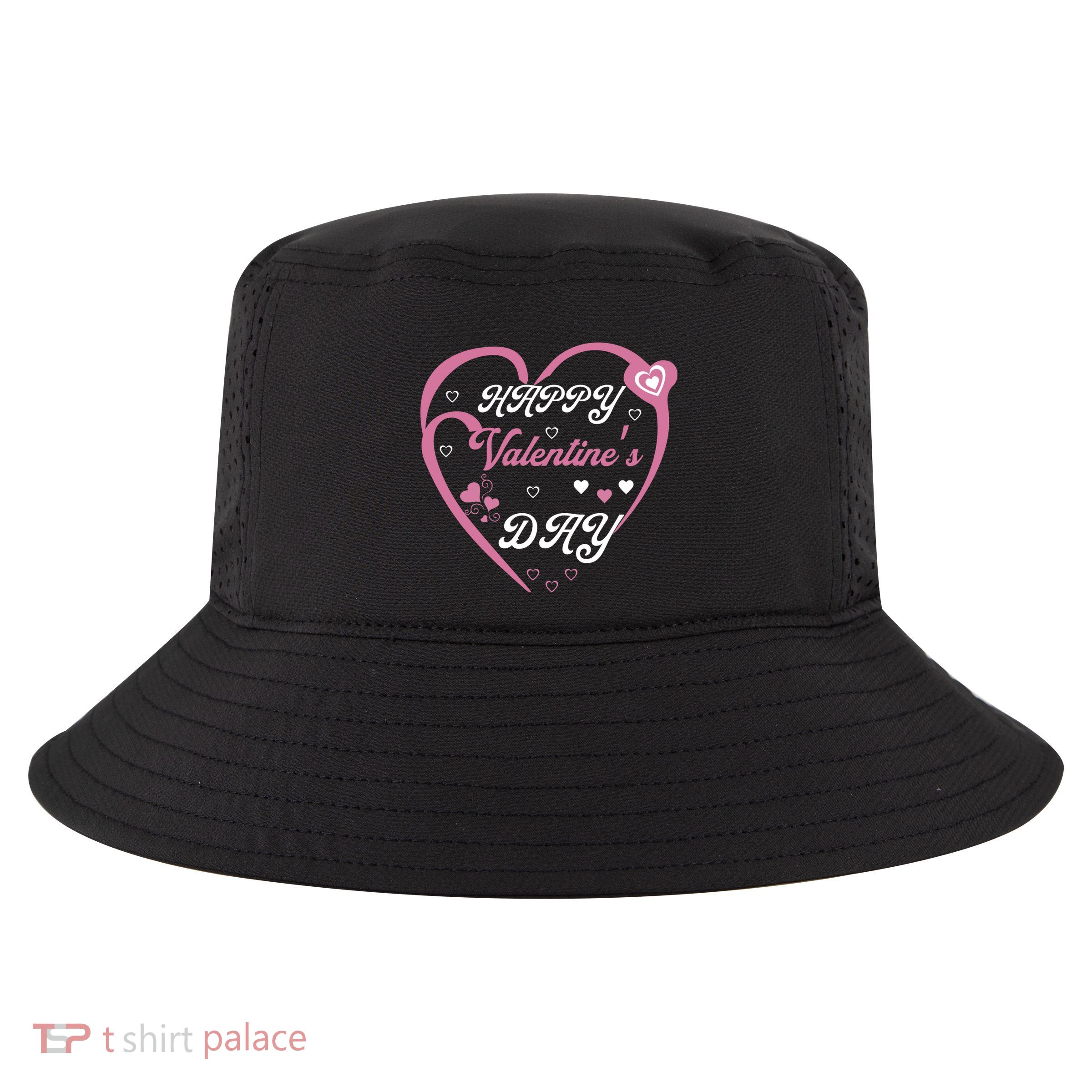 Happy Valentine's Day Funny Valentines Day Cool Comfort Performance Bucket Hat