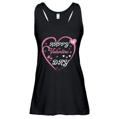 Happy Valentine's Day Funny Valentines Day Ladies Essential Flowy Tank
