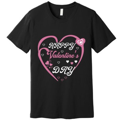 Happy Valentine's Day Funny Valentines Day Premium T-Shirt