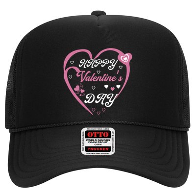 Happy Valentine's Day Funny Valentines Day Trucker Hat