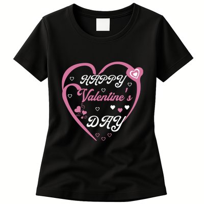 Happy Valentine's Day Funny Valentines Day Womens T-Shirt