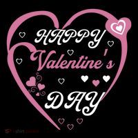 Happy Valentine's Day Funny Valentines Day Womens T-Shirt