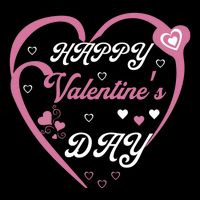 Happy Valentine's Day Funny Valentines Day Short Acrylic Beanie