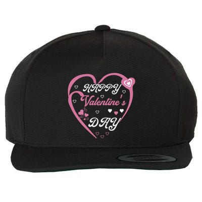 Happy Valentine's Day Funny Valentines Day Wool Snapback Cap