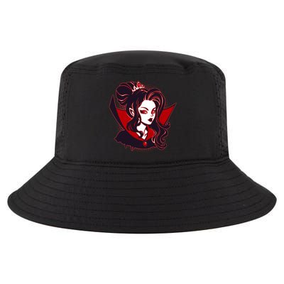 Halloween Dracula Vampire Princess Cool Comfort Performance Bucket Hat