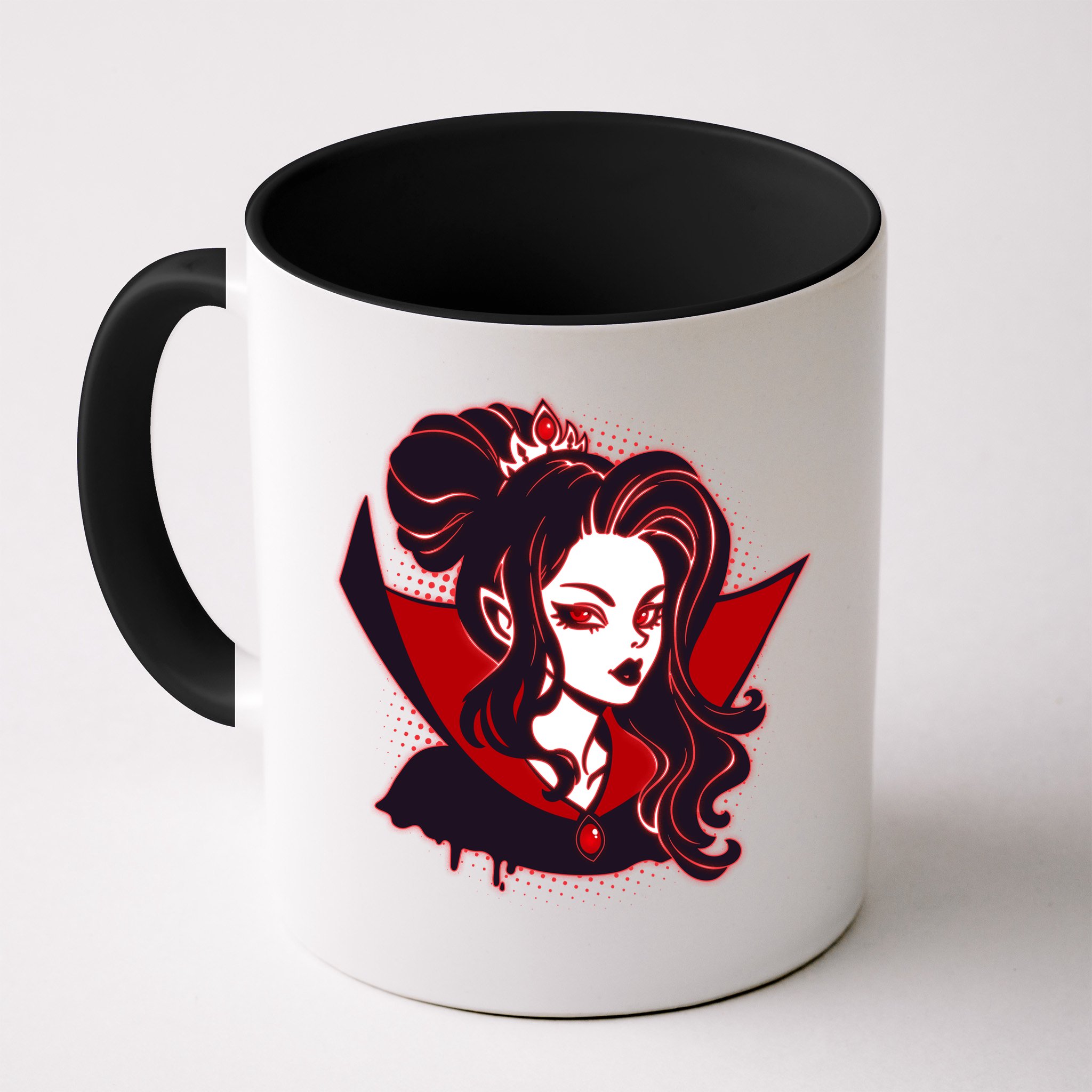 Halloween Dracula Vampire Princess Mug
