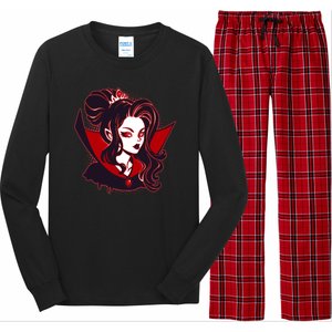 Halloween Dracula Vampire Princess Long Sleeve Pajama Set