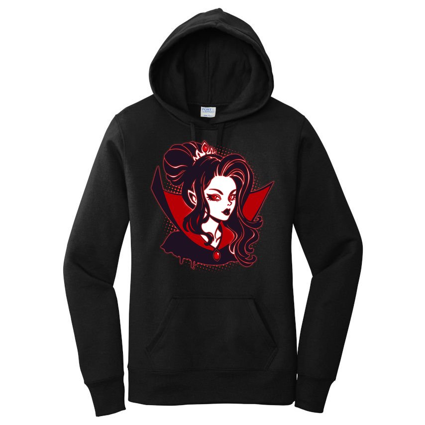 Halloween Dracula Vampire Princess Women's Pullover Hoodie