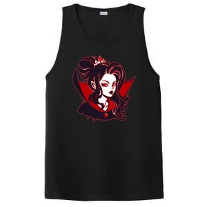 Halloween Dracula Vampire Princess PosiCharge Competitor Tank