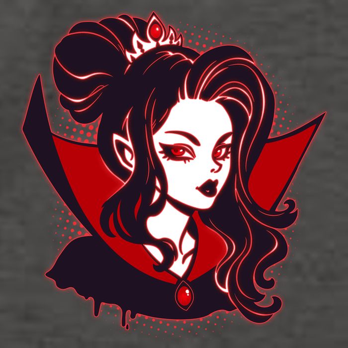 Halloween Dracula Vampire Princess Vector Backpack