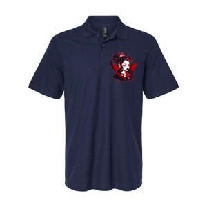 Halloween Dracula Vampire Princess Softstyle Adult Sport Polo