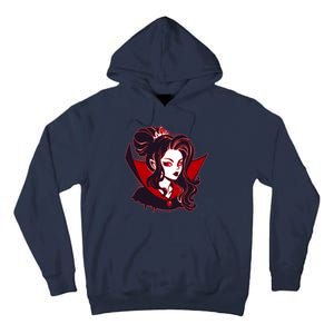 Halloween Dracula Vampire Princess Tall Hoodie